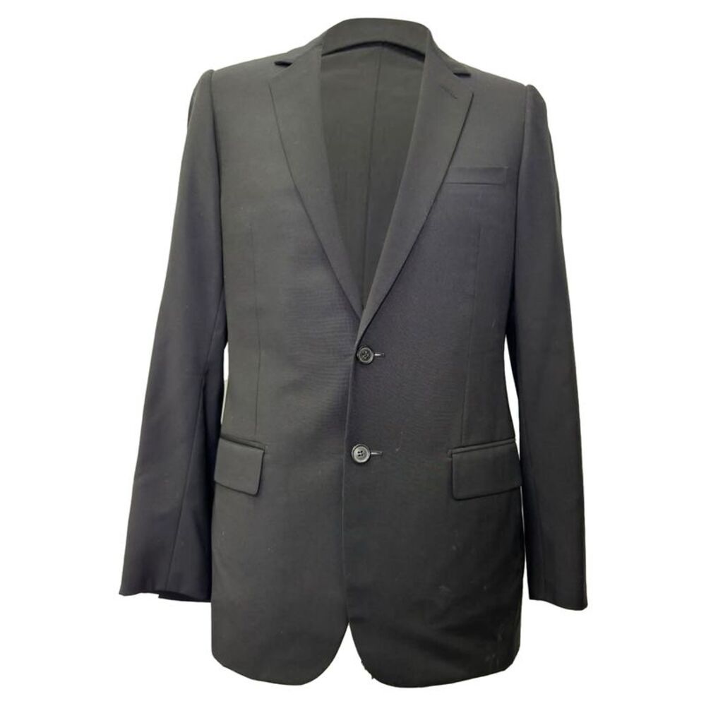 Dior Single-Breasted Blazer in Black Wool